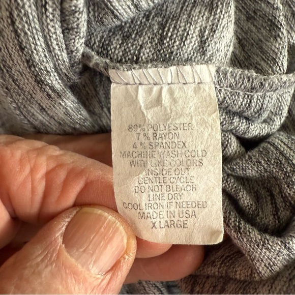 Sweet Gisele New York City Hoodie Embellished Letters Grey/Black Women’s Size XL - Picture 9 of 9